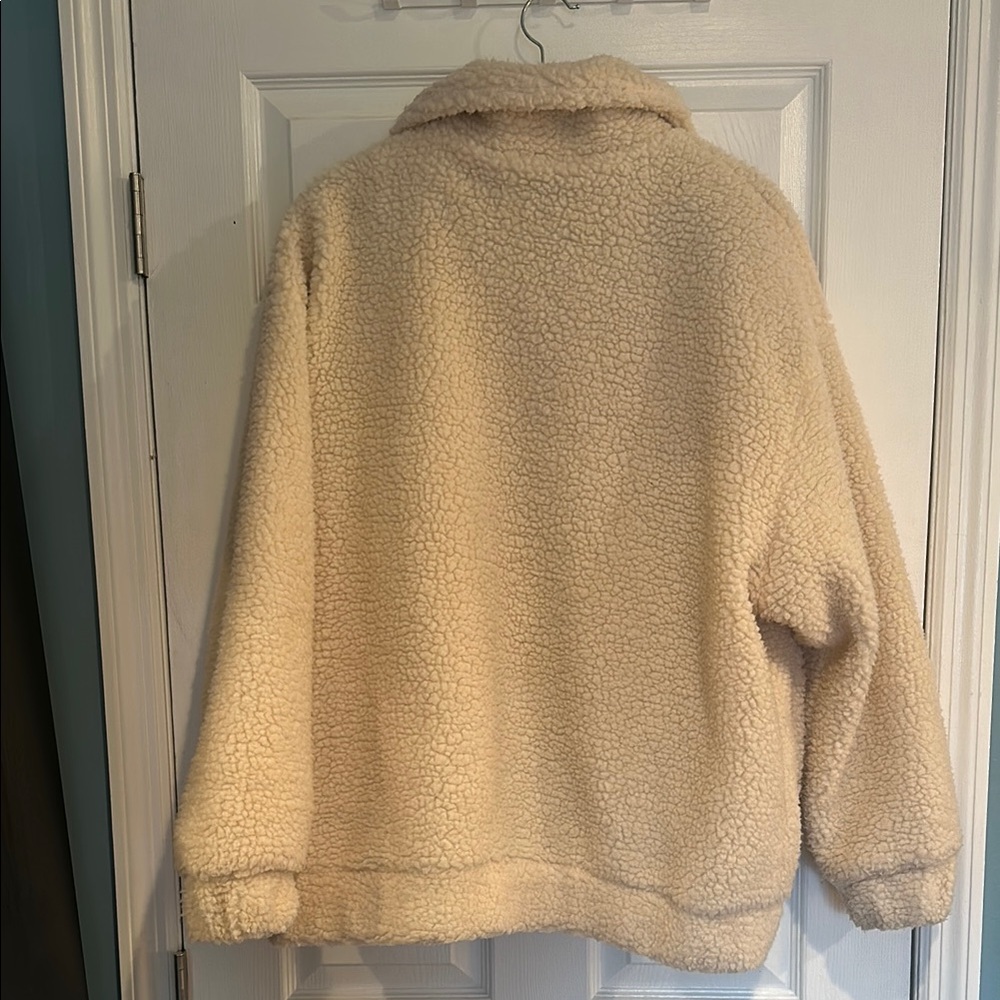 Cozy Cream Sherpa Jacket - Picture 2 of 4